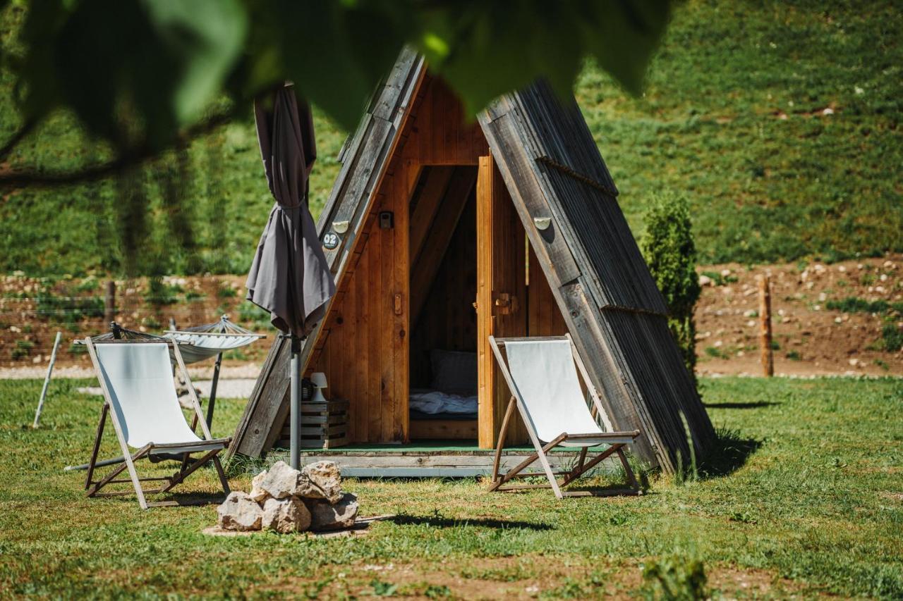 拉多夫吉卡 Glamping Alp Hut In Camping Garden Park酒店 外观 照片