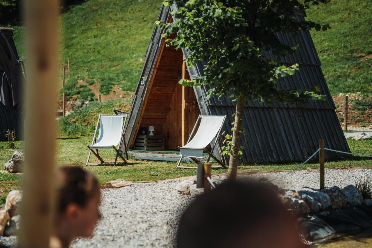 拉多夫吉卡 Glamping Alp Hut In Camping Garden Park酒店 外观 照片